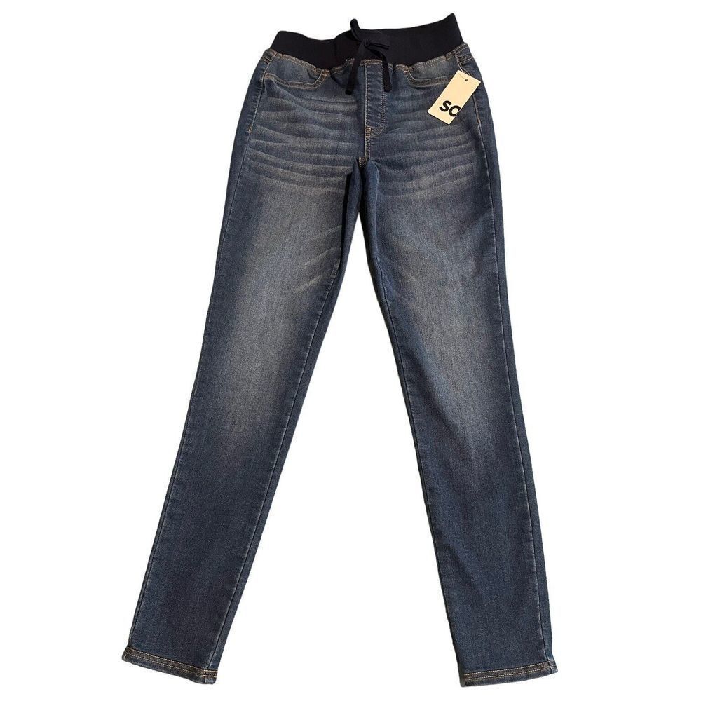 SO Jegging Jeans Womens 3 26 High Rise Super Stretch Denim